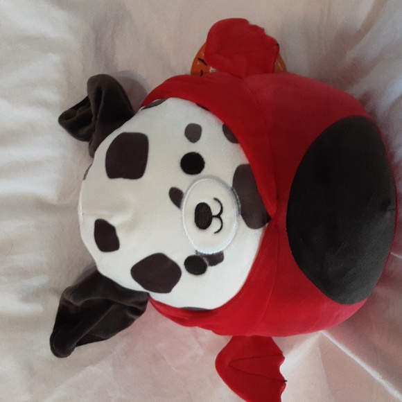 Squishmallows - 8" Dustin with devil hoodie/costume, NWT - Picture 3 of 7